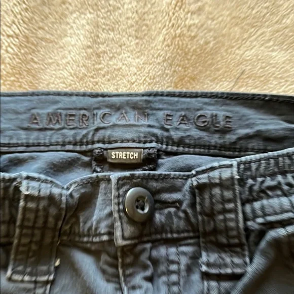 American Eagle Outfitters Black Straight Leg Pants - Picture 2 of 3